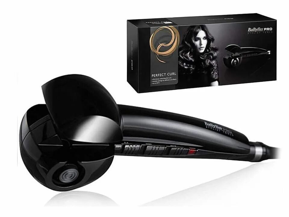 Babyliss perfect curl. Стайлер BABYLISS Pro perfect Curl. Плойка BABYLISS Pro perfect Curl. Бэйбилис плойка стайлер. BABYLISS Pro плойка автоматическая BABYLISS.
