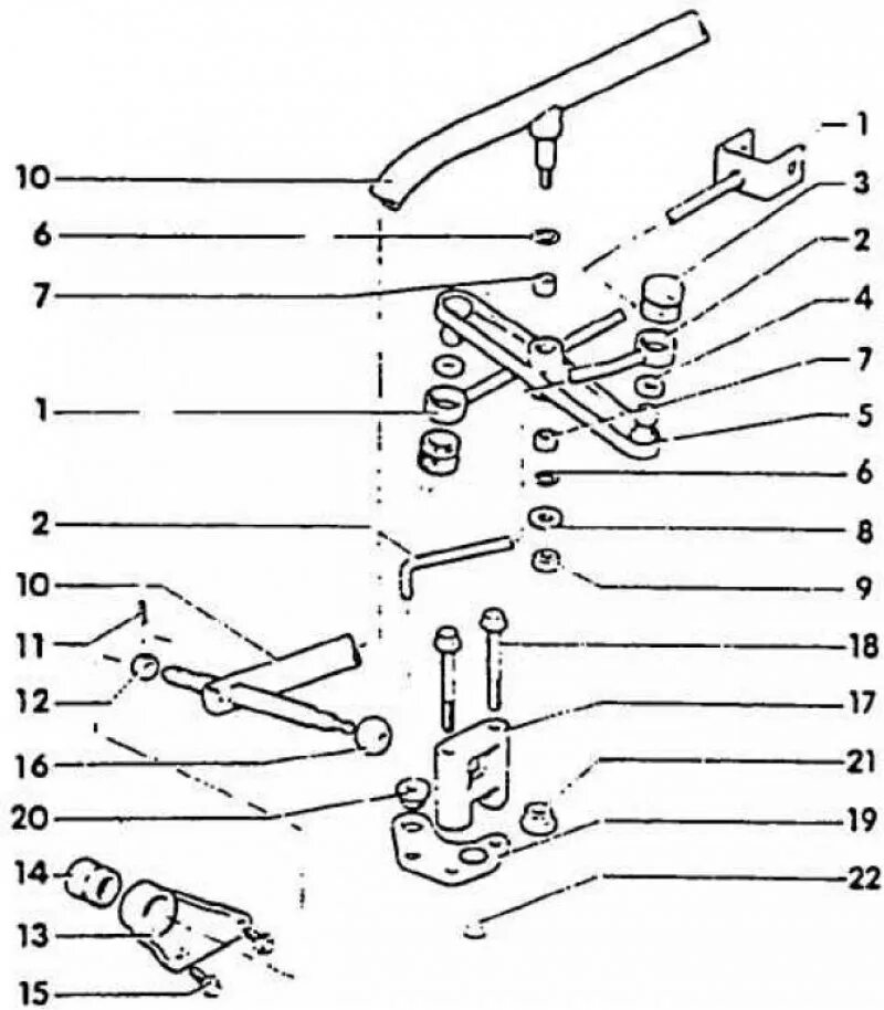 Рычаг переключения передач Фольксваген т4. Кулиса КПП Фольксваген т4 схема. Кулиса КПП VW t4 схема. Кулиса КПП Volkswagen t4 схема.