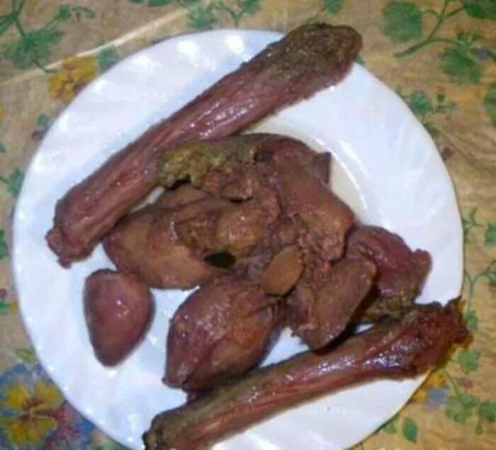 Гусиные потрошки. Гусиные потрошки