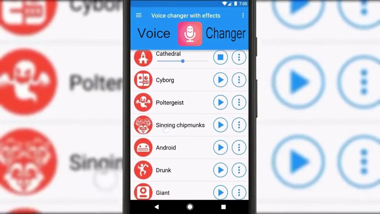 Voice changer client demo