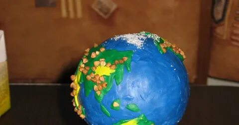 Макет земли 2 класс