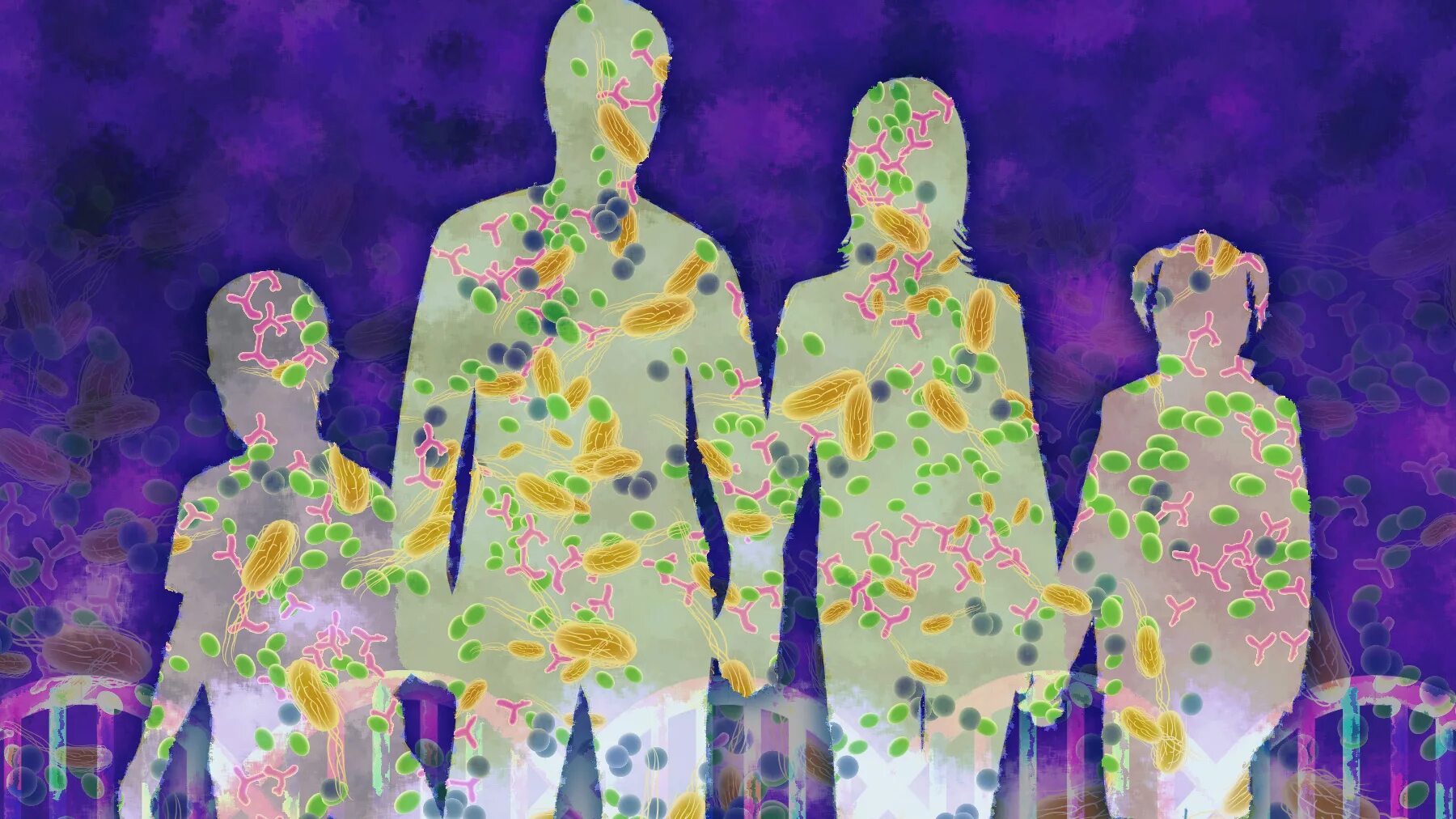 Сколько весит микробиом внутри человека. Микробиом. проект «микробиом человека». микробиом человека иллюстрация. бактерии вокруг людей.