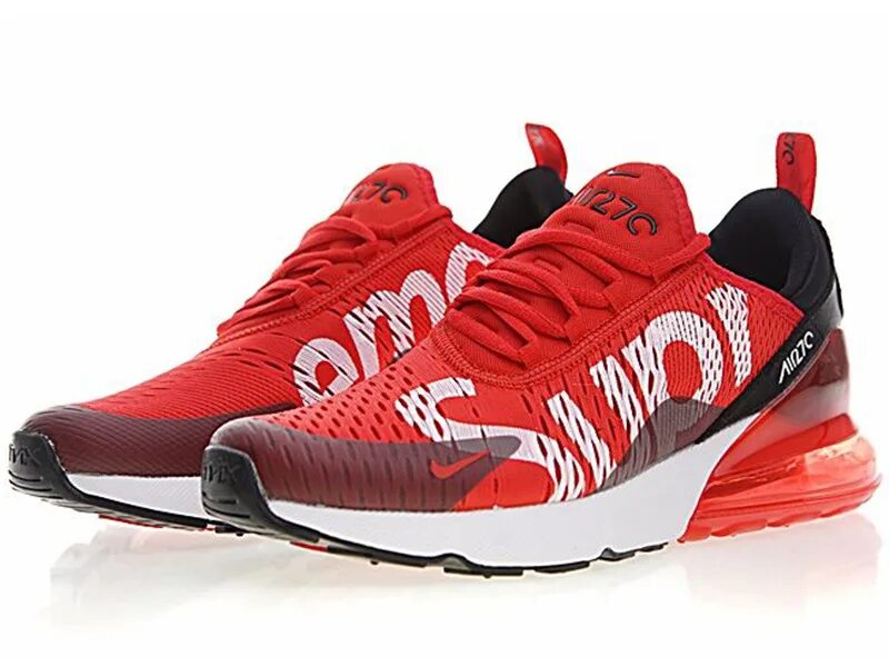 Nike air x supreme. Nike air max 270 supreme. nike air max 270 x supreme. nike air 270 supreme red. nike air max 270 красные.