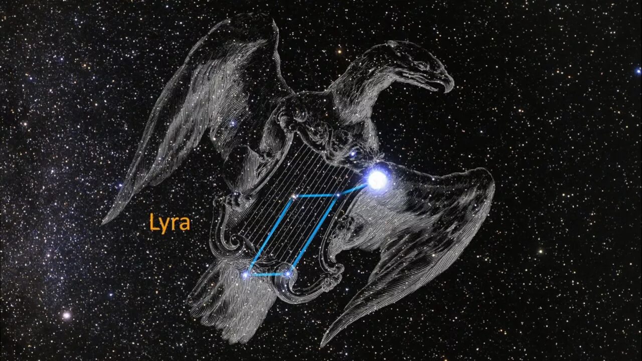 Звезда в созвездии лиры. Звезда Вега в созвездии Лиры. Звезда Вега Альфа Лиры.