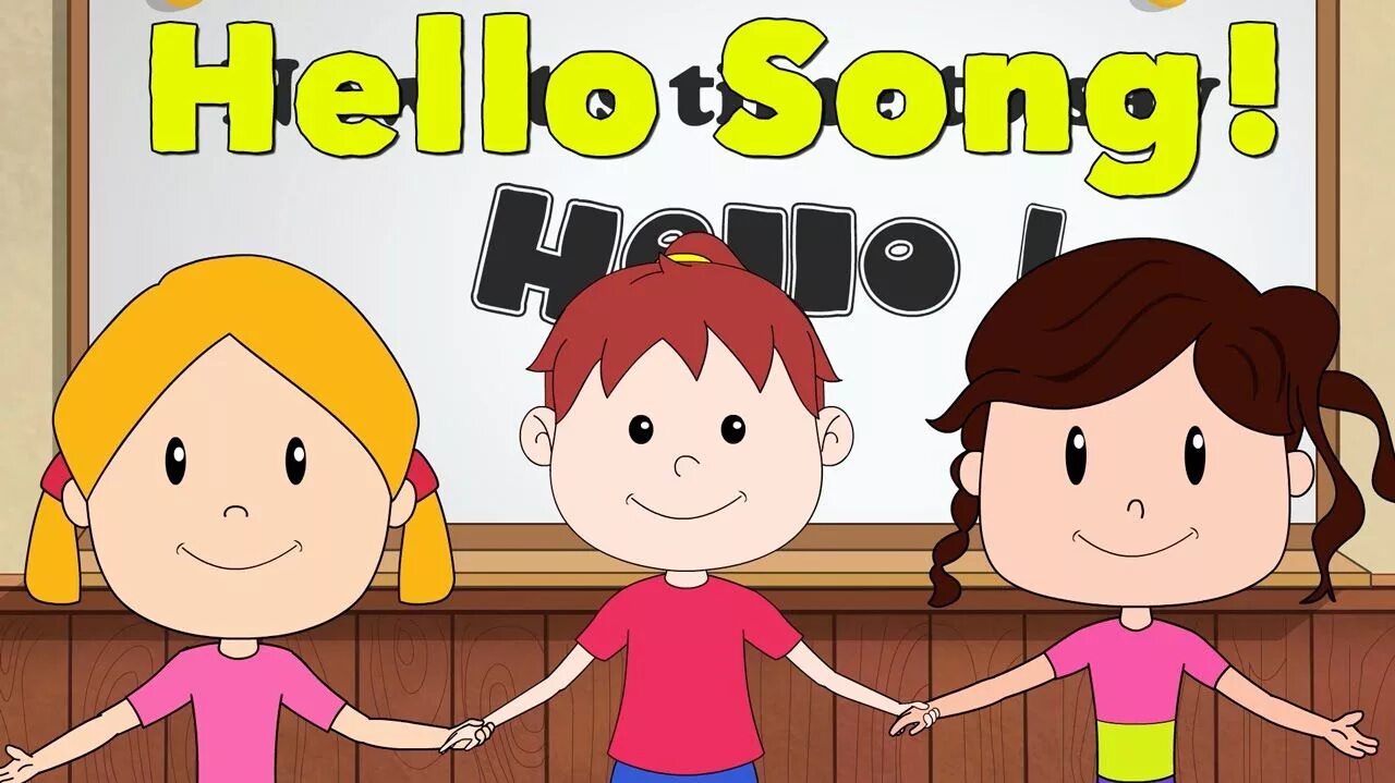 Simple english songs. Супер Симпл Сонгс hello. Хэллоу Сонг для малышей. Hello для детей. Hello для детей на английском.