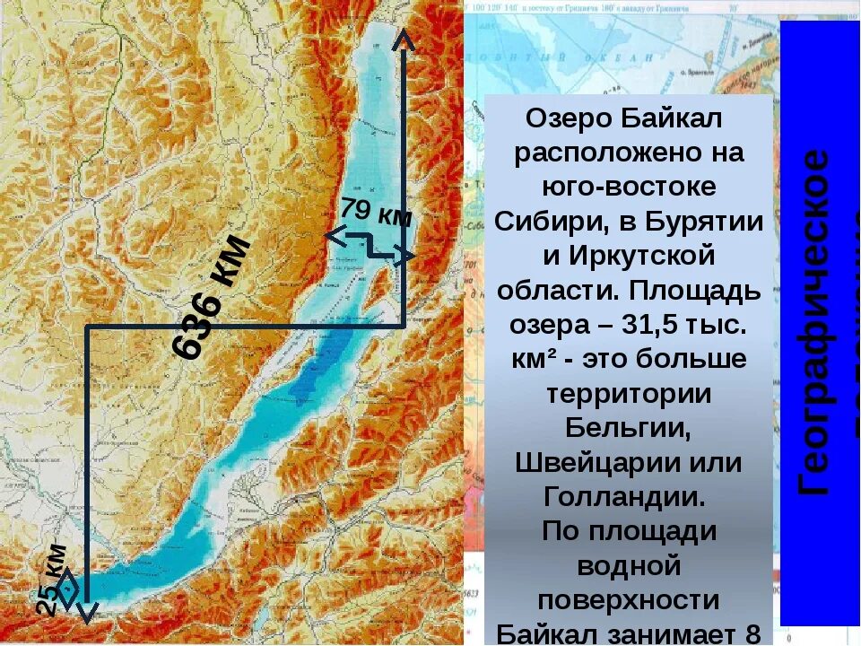 Где находится байкал в какой стране. Географическое положение озера Байкал. Территориальное расположение Байкала. Географическое положение озера Байкал географическое положение. Координаты озера Байкал.