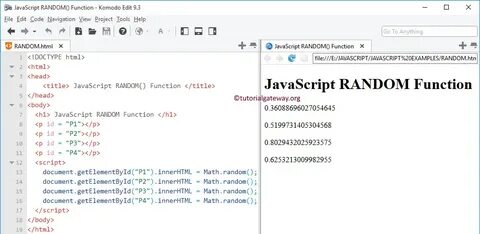 Let html