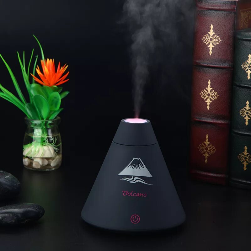 Ароматизатор воздуха купить. Увлажнитель Volcano. Увлажнитель воздуха Mini Humidifier. Компактный USB увлажнитель воздуха Aromatherapy Humidifier. Ночник аромадиффузор увлажнитель вулкан.