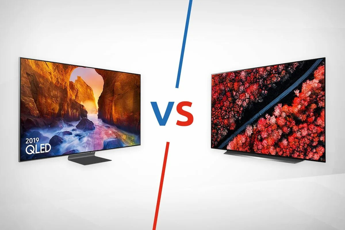 Чем отличаются телевизоры led. Led телевизоры LG oled55cx. TCL OLED телевизор. OLED И QLED. QLED OLED разница.