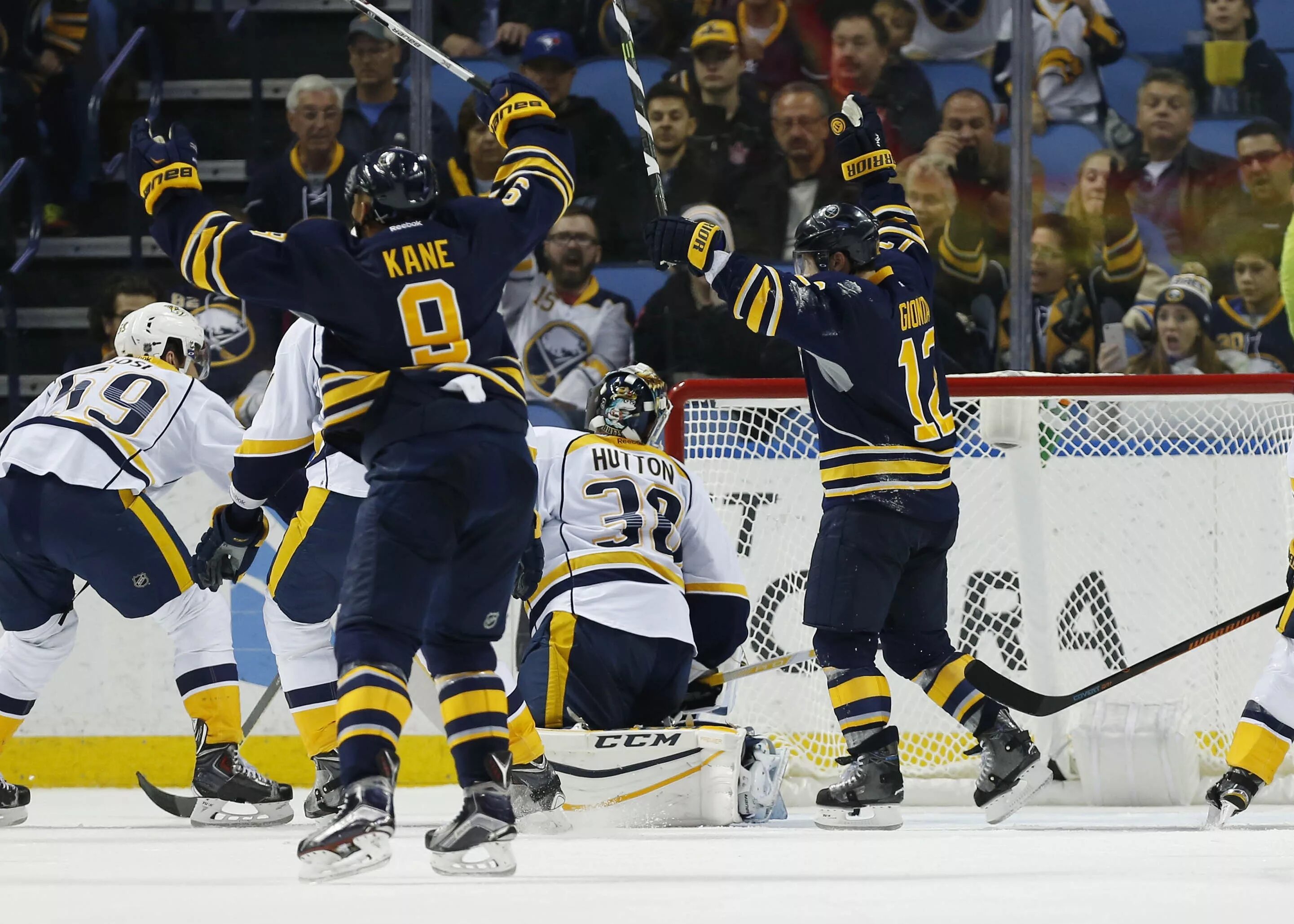 нэшвилл предаторз баффало сейбрз матч