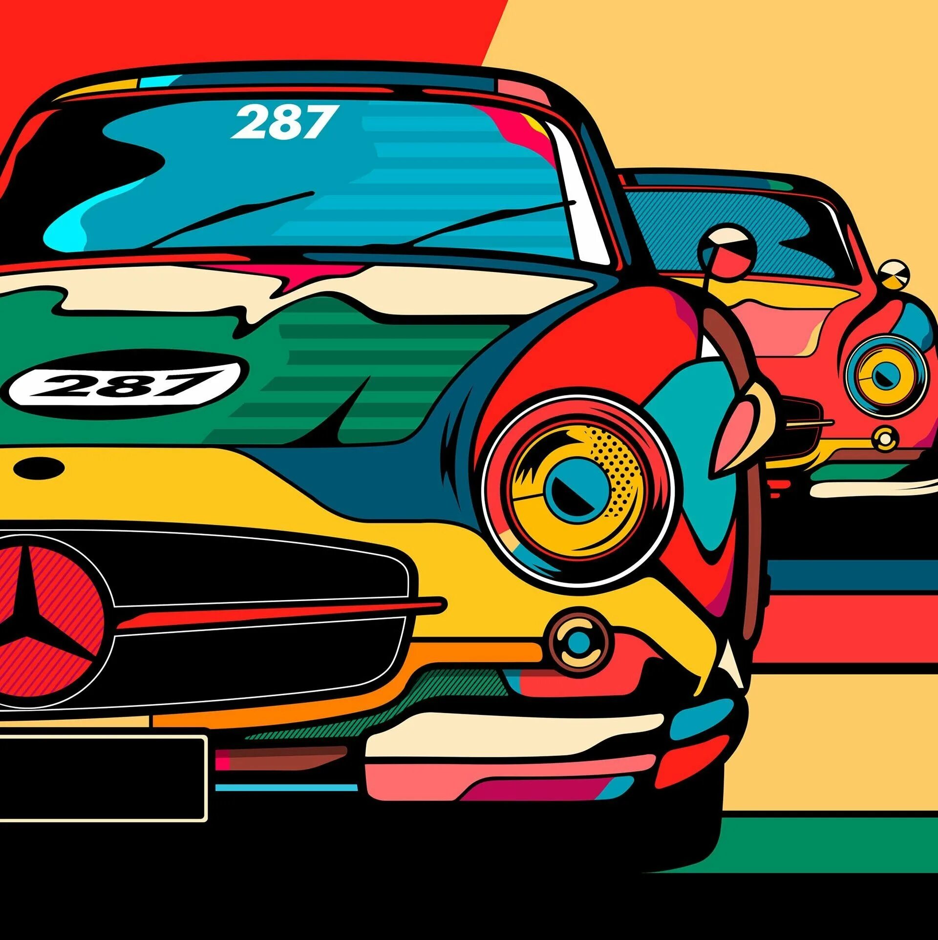 Картины поп арт машины. Поп арт машина. Поп арт автомобиль. Автомобиль в стиле комикс. Pop car.