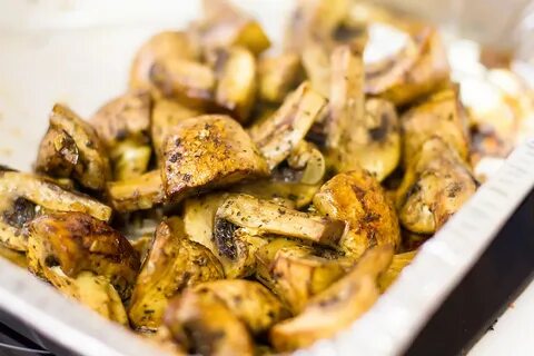 Рецепт овощи с грибами в духовке