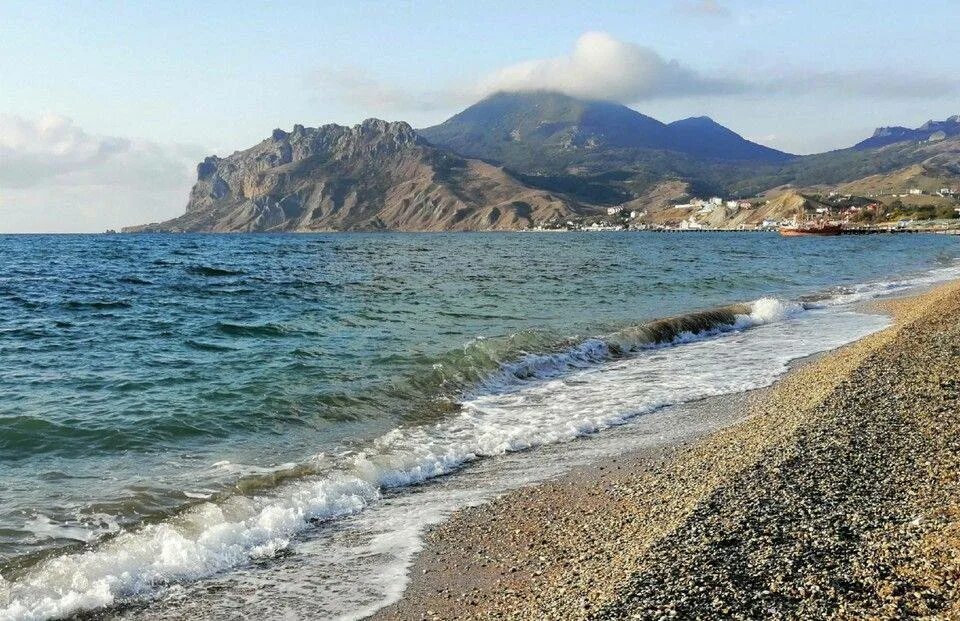 Погода на берегу крыма
