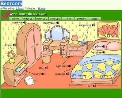 Bedroom words