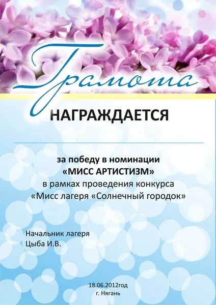 Приложение номинации. Грамота в номинации. номинации в конкурсе мисс. грамота мисс лагеря. конкурс мисс грамоты.