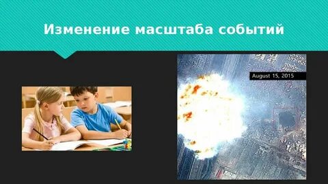 Масштаб событий