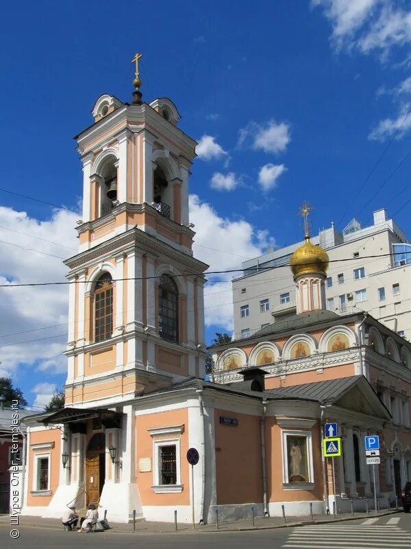 Воскресения словущего на успенском вражке москва