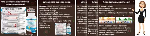 Правильное соотношение омега 3