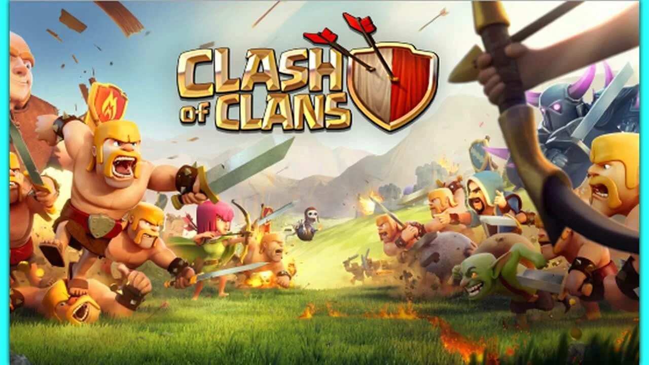 Видео clans. Клэш оф кланс. Игра Clash. Clash of Clans картинки. Clash of Clans на ПК.