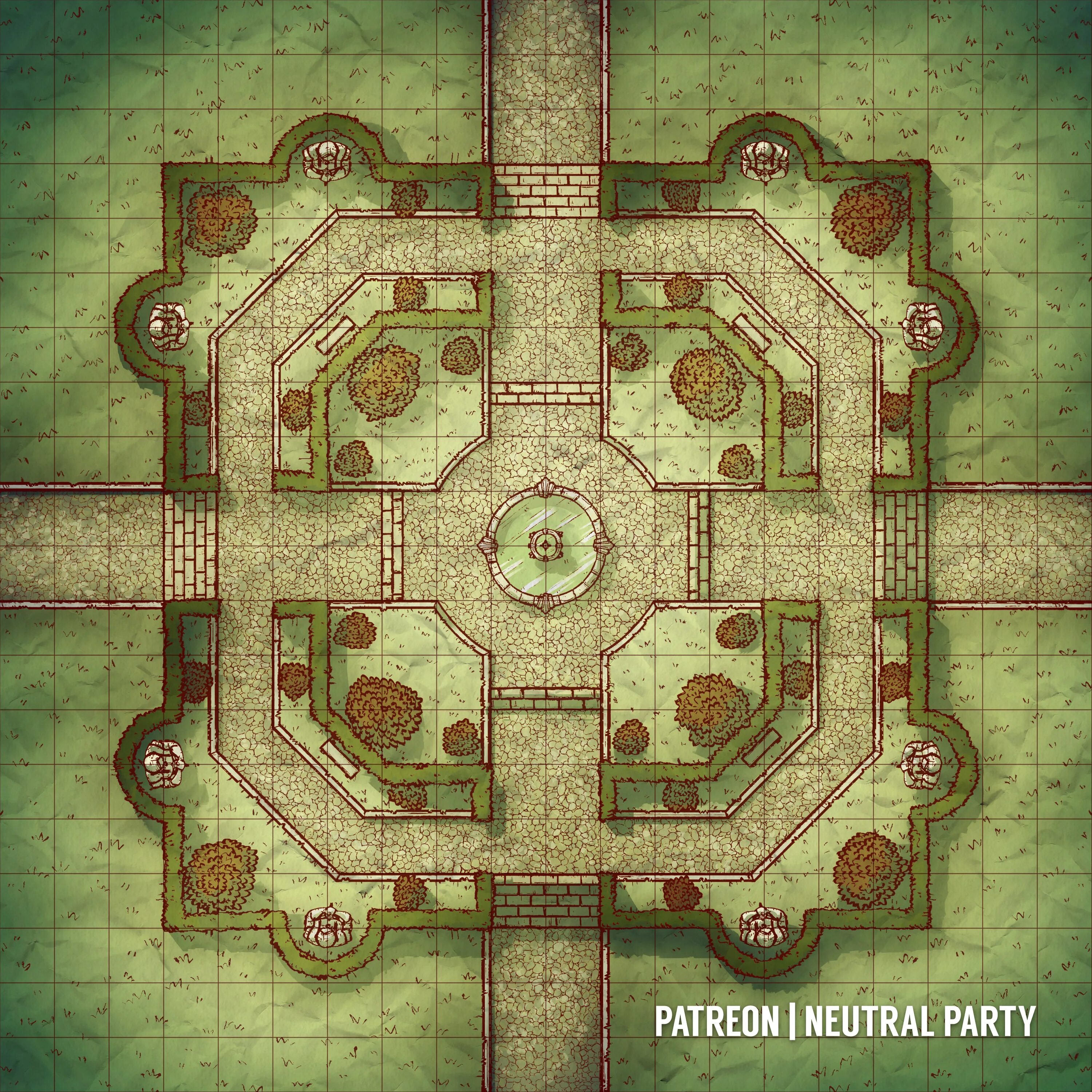 Dnd генераторы. Храм днд battlemap. днд battle map. храм днд карта. dnd сад карта.