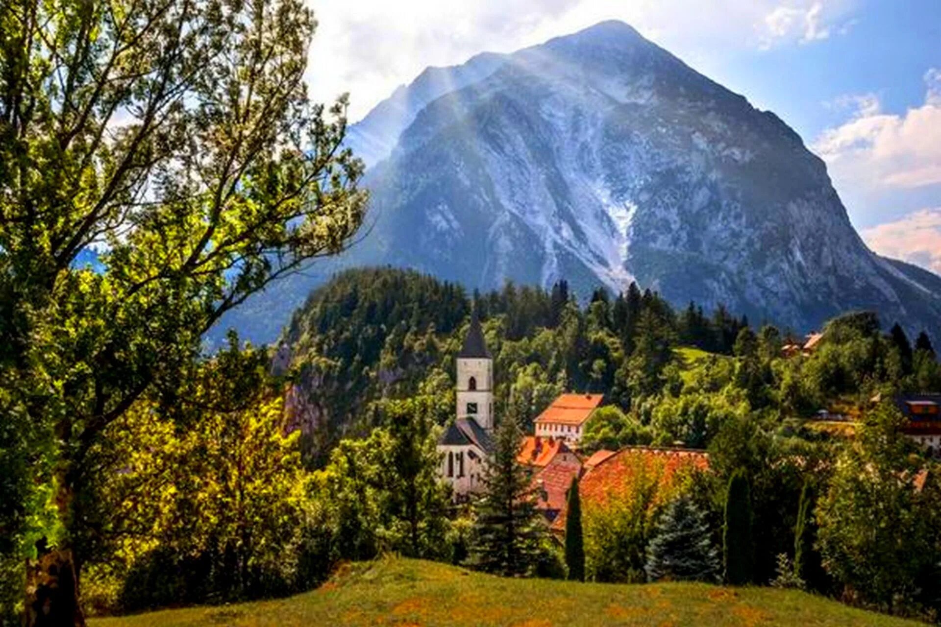 Природа Австрии фото самые красивые места. Центральные местечко. Местечка