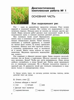 Комплексная работа 5 класс 2024