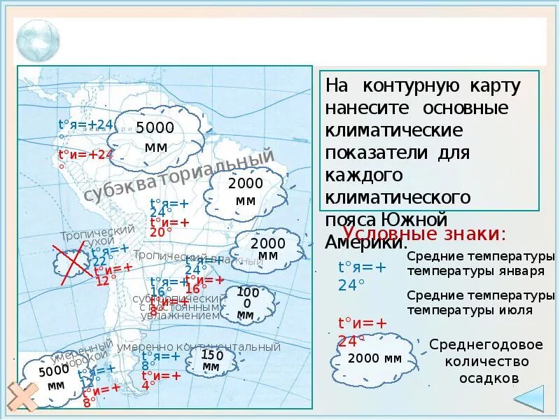 Карта климатических поясов Южной Америки. Климат Южной Америки на контурной карте. Климатические пояса Южной Америки. Климат Южной Америки конспект.