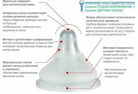 Отверстия в сосках