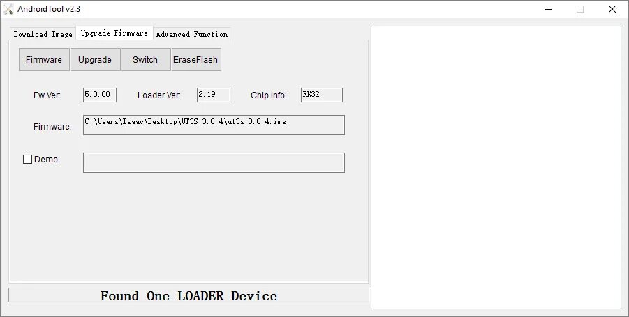 SD Firmware Tool для прошивки Rockchip. Установка прошивки через Rockchip. ANDROIDTOOL. RKDEVTOOL инструкция.