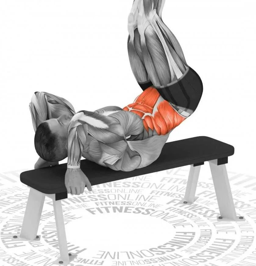 Подъем ног на скамье. Поднятие ног на пресс. Подъем ног на скамье. Пресс на наклонной скамье с поднятием ног. Обратные скручивания на наклонной скамье.