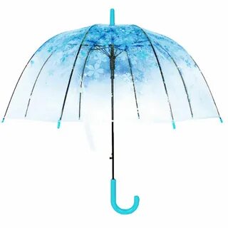 Зонты Зонт Unbranded KM AB hbcherry Blossom Transparent Umbrella Beauty Cl...