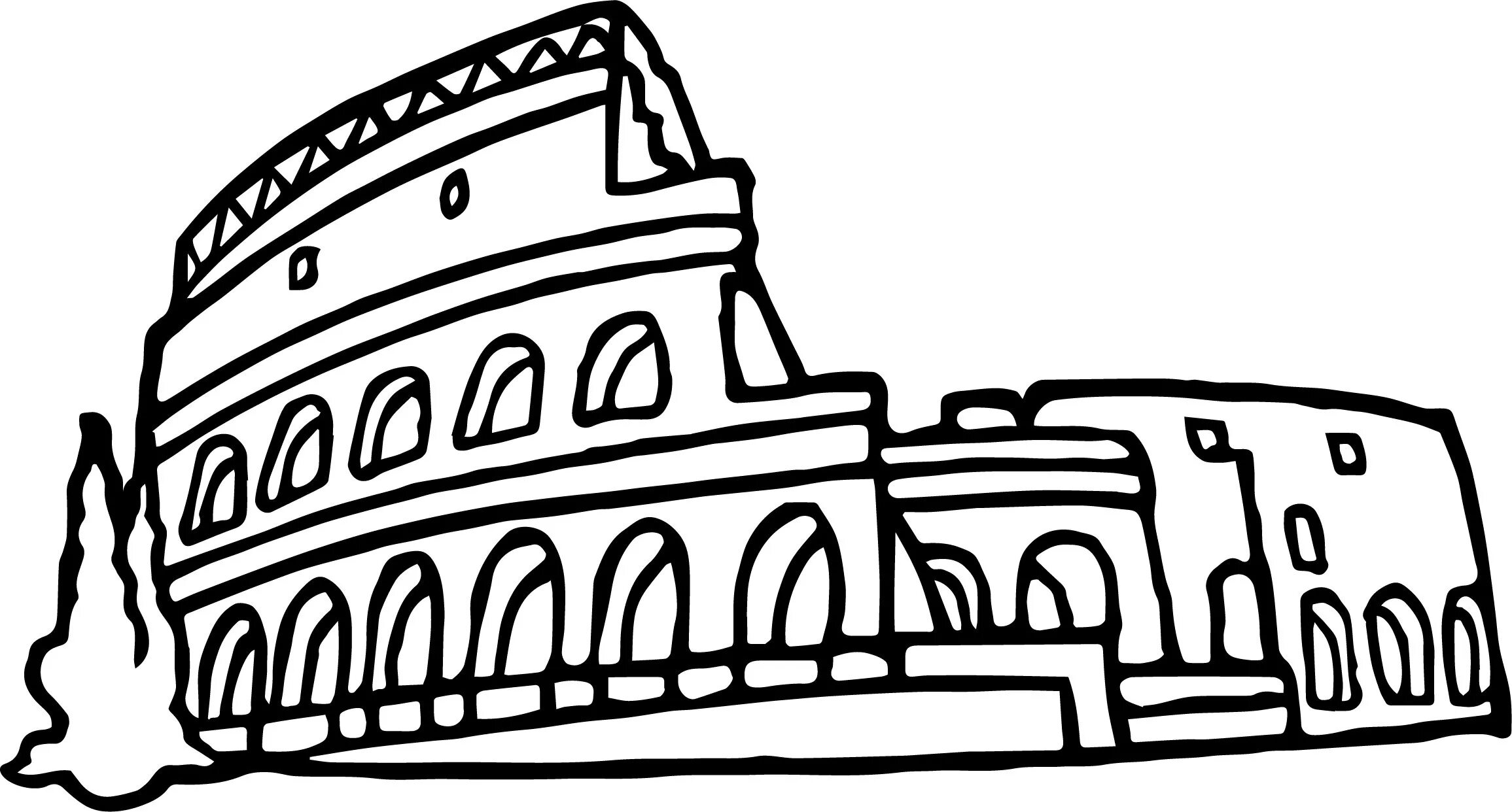 Древняя Греция Колизей рисунок. Колизей в древнем Риме рисунок. Колизей раскраска. Рим раскраска.