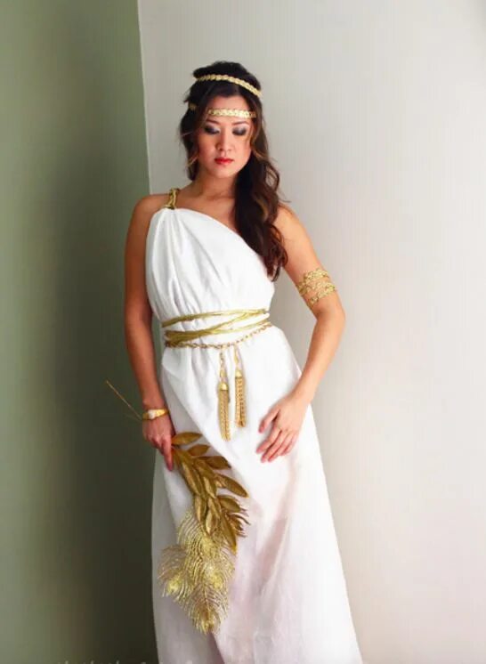 Ladies Grecian Sexy Roman Toga Greek Goddess Fancy Dress Costume Mens Senator eB