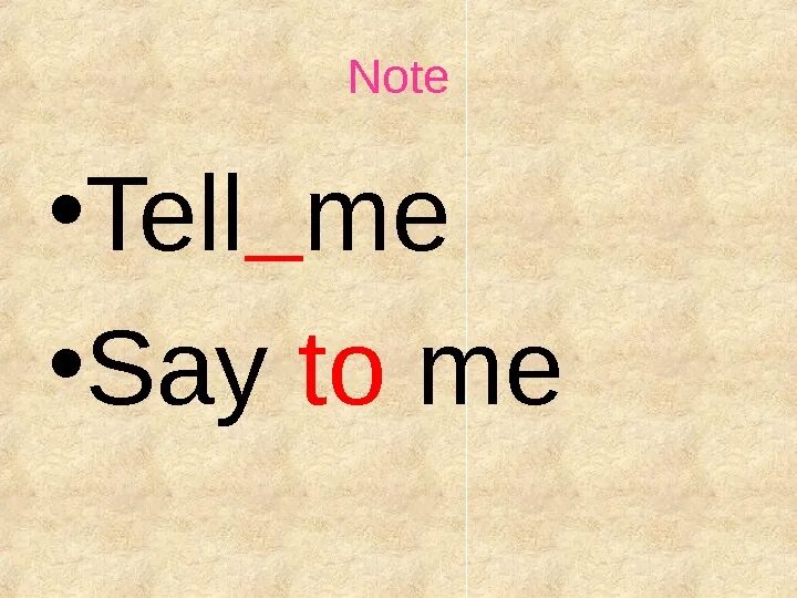 Say tell. Глаголы to say, to tell. Глагол say. Правило say tell.