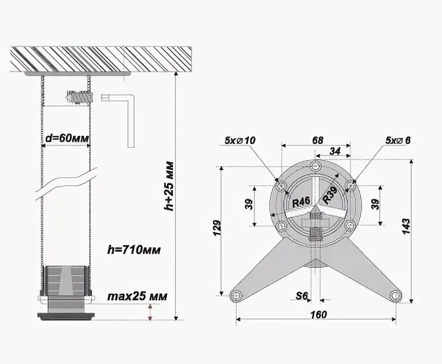 опора для стола, d60, h710+25 мм. ножка для стола металлическая трапецеидальная высота 820 лофт чертеж. опора квадратная для стола квадратная 80х80х710 мм алюминиевая. 710 60мм площадка хром опора для стола. опоры стола диаметр.