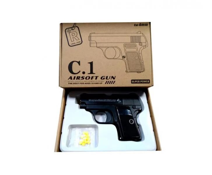 C gun. Airsoft Gun Mini Colt c.1.