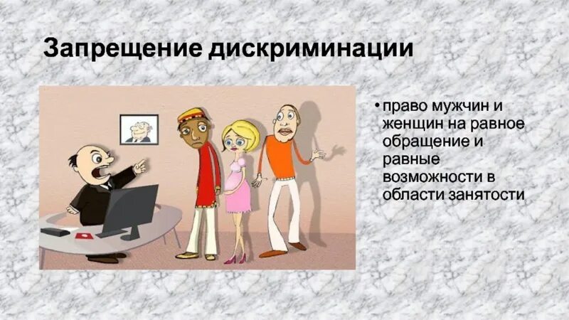 Дискриминация мужчин. Формы дискриминации женщин. Дискриминация мужчин в России.