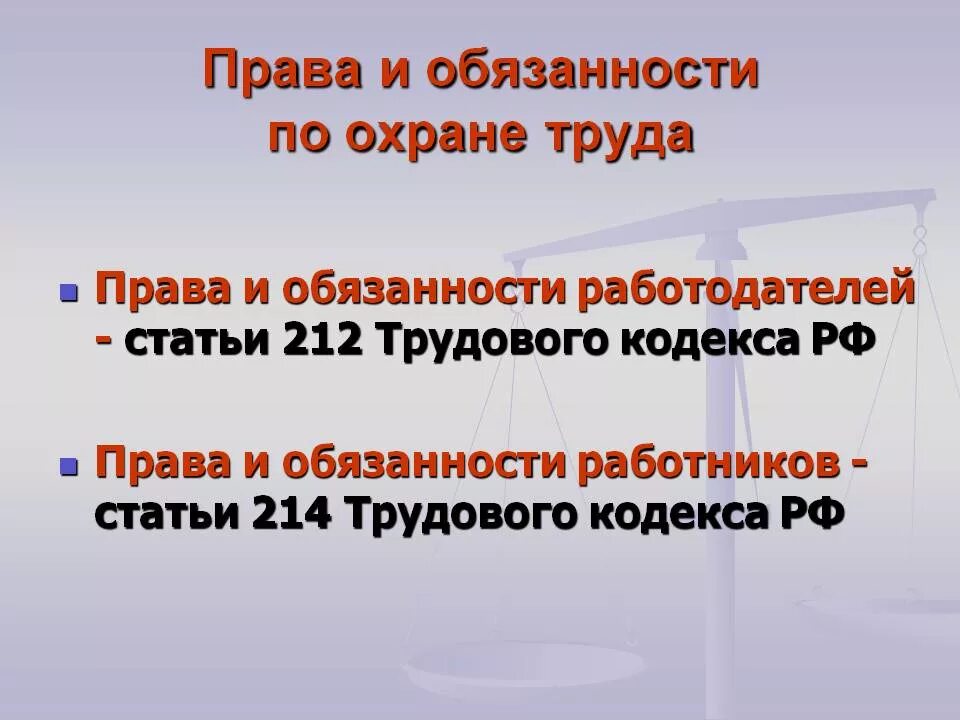 Обязанности работодателя по охране труда. Обязанности охраны труда. Обязанности работника и работодателя по охране труда.