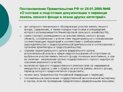 Натурное техническое обследование лесного участка