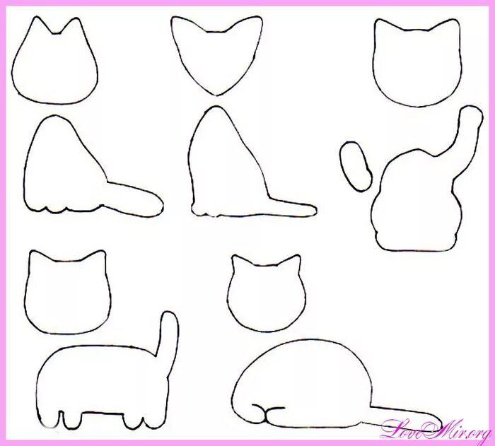 Как вырезать кота