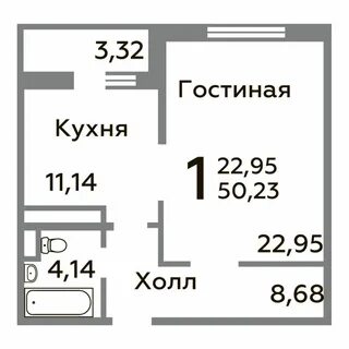 1 комнатная квартира зеленые аллеи