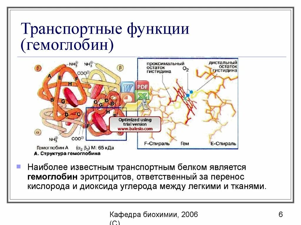 Системы выполняющие транспортную функцию