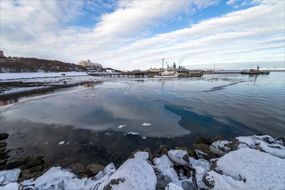 Вода североморск. Река ваенга североморск. губа ваенга североморск. ваенга это город североморск. североморск 1951.