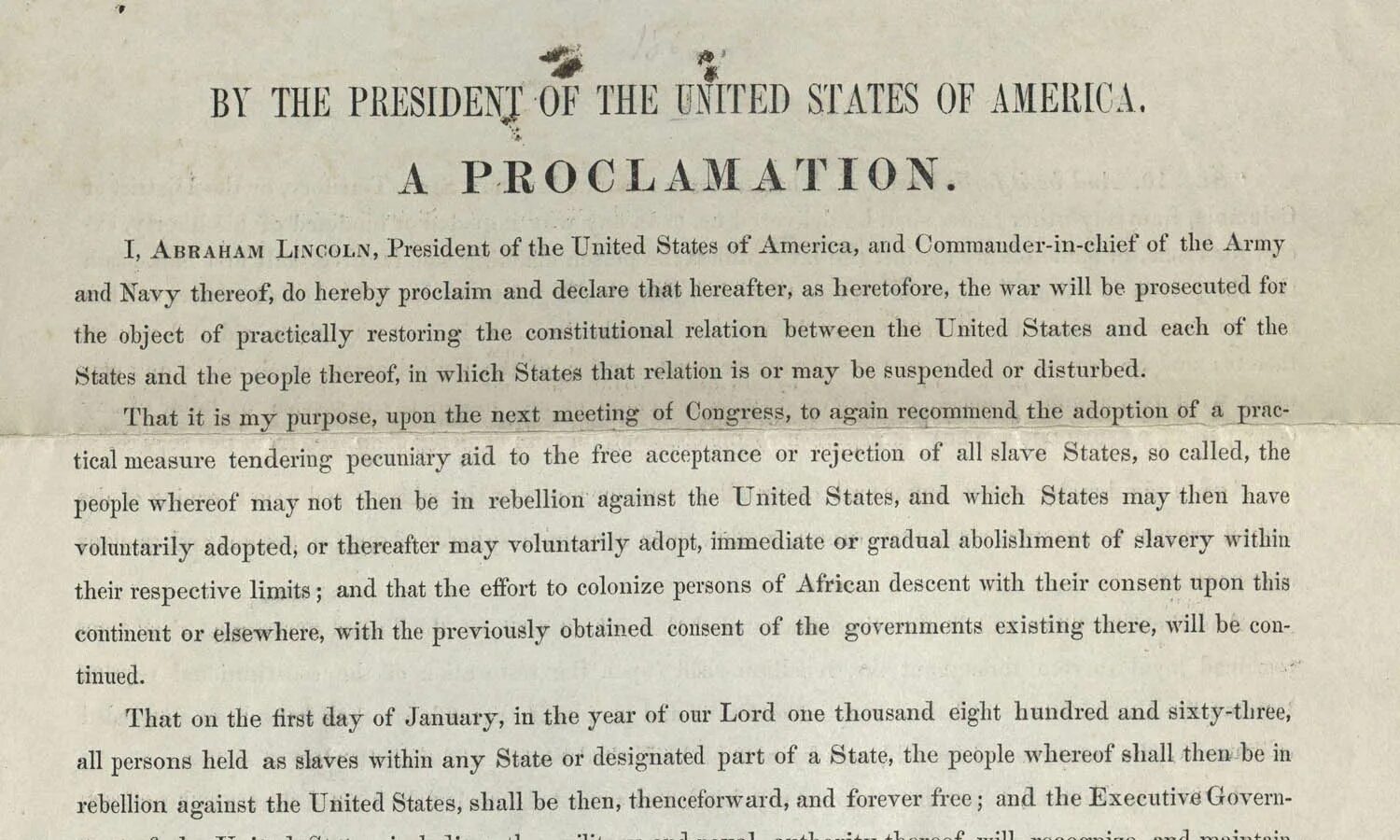 He signed the emancipation proclamation. Emancipation proclamation 1863. emancipation proclamation high res. the emancipation proclamation abridged. proclamation letter.
