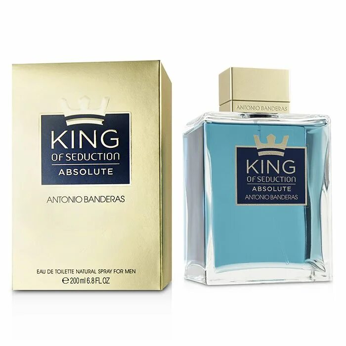 Antonio banderas absolute. Antonio Banderas King of Seduction absolute Eau de Toilette. Духи King of Seduction absolute от Banderas 200 мл. Antonio Banderas 30 ml. Ab King of Seduction absolute 100ml EDT.