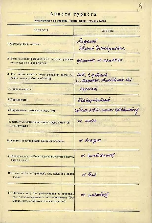 Цель пребывания за границей