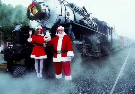 Riding the train