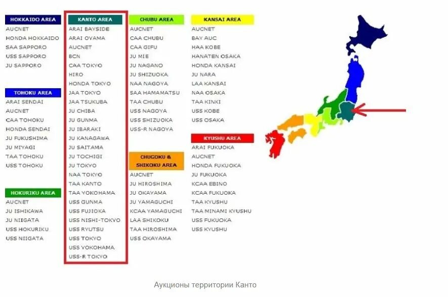Аукционы японии дв. Карта аукционов Японии. CAA Chubu аукцион. USS аукционы Японии. TAA Kyushu аукцион.