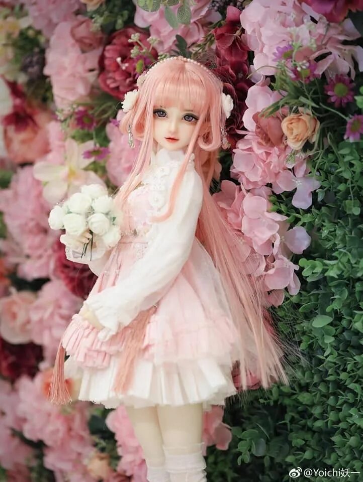 Розовая куколка. ООАК куклы БЖД. БЖД кукла Эстетика. Шарнирные куклы БЖД. Розовая кукла.