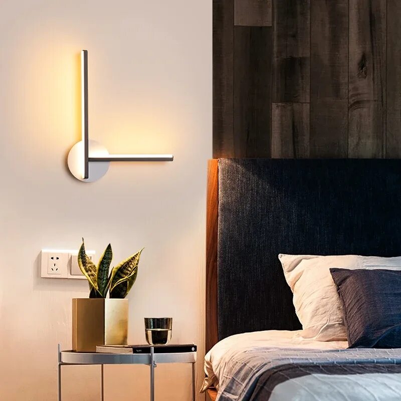 Ночной настенный светильник. Светильники minimalist creative wall lamp. прикроватные светильники для спальни. светильник настенный. светильник прикроватный настенный.